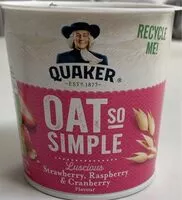 Mängden socker i strawberry raspberry and cranberry oats