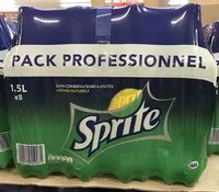 Mängden socker i Sprite (pack professionnel)