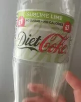 Mängden socker i Sublime Lime, Diet Coke