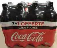 Mängden socker i Coca Cola sans sucres