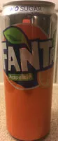 Mängden socker i Fanta Appelsin No Sugar Added
