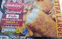 Mängden socker i Battered Fish