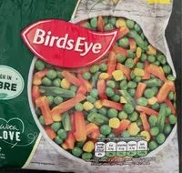 Mängden socker i Mixed vegetables
