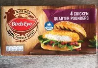 Mängden socker i Chicken Quarter Pounders