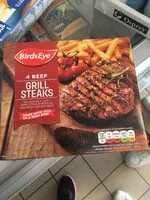 Mängden socker i 4 Beef Grill Steaks