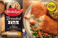 Mängden socker i Breaded Fish