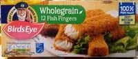 Mängden socker i Birds Eye Fish Fingers Wholegrain x12