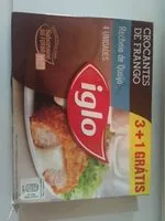 Mängden socker i Croquant poulet fromage