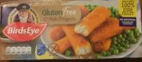 Mängden socker i Gluten free 12 fish fingers