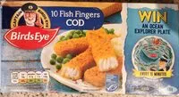 Mängden socker i Cod Fish Fingers