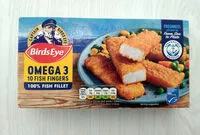 Mängden socker i Omega 3 Fish Fingers
