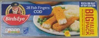 Mängden socker i 28 Fish Fingers Cod