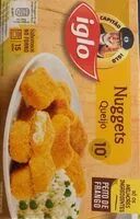 Mängden socker i Nuggets queijo