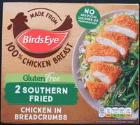 Mängden socker i Gluten Free 2 Southern Fried Chicken In Breadcrumbs