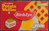 Mängden socker i 8 The Original Potato Waffles