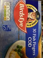 Mängden socker i Cod Fish Fingers
