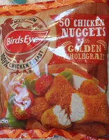 Mängden socker i Chicken Nuggets with Golden Wholegrain