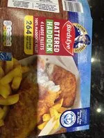 Mängden socker i Battered Haddock