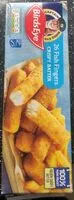 Mängden socker i Fish fingers crispy batter