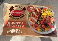 Mängden socker i Sweet and Sticky BbQ Chicken Chargrills
