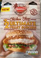 Mängden socker i Chicken Shop Ultimate Fillet Burgers