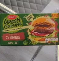 Mängden socker i Meat-free 2x burgers