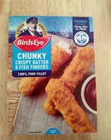 Mängden socker i Chunky crispy batter fish fingers