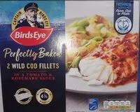 Mängden socker i Perfectly baked wild cod fillets in a tomato and rosemary sauce