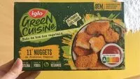 Mängden socker i Nuggets de proteines vegetales