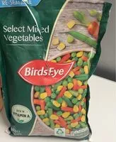 Mängden socker i Select Mixed Vegetables