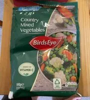 Mängden socker i Country mixed vegetables