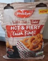 Mängden socker i Hot and Fiery Onion Rings