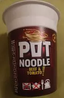 Mängden socker i Pot Noodle Beef And Tomato