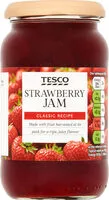 Mängden socker i Strawberry Jam classic recipe