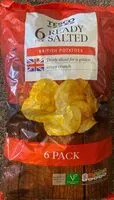 Mängden socker i Ready Salted Crisps