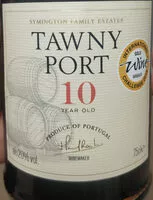 Mängden socker i Tawny Port 10 years old