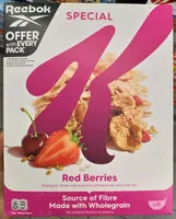 Mängden socker i Special K Red Berries