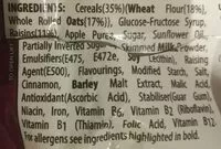 Mängden socker i Nutri-Grain Elevenses Raisin Bakes