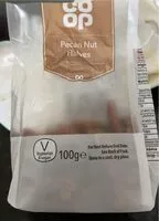 Mängden socker i Pecan Nut Halves