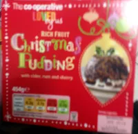 Mängden socker i Rich fruit christmas pudding
