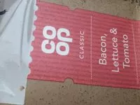 Mängden socker i Bacon, lettuce and tomato