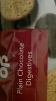 Mängden socker i Plain chocolate digestive