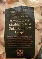 Mängden socker i West Country Cheddar & Red Onion Chutney Crisps