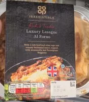 Mängden socker i Luxury lasagne al forno