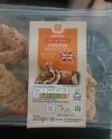 Mängden socker i Chicken mini fillets