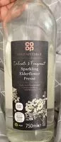 Mängden socker i Sparkling elderflower spring water drink