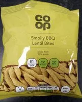 Mängden socker i Smoky BBQ Lentil Bites