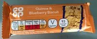Mängden socker i Coop quinoa &blueberry biscuit