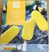 Mängden socker i Pineapple and coconut coolers