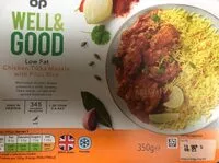 Mängden socker i Well & Good chicken tikka masala